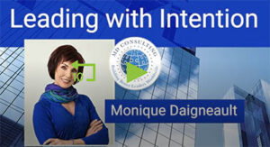 Leading with Intention podcast banner